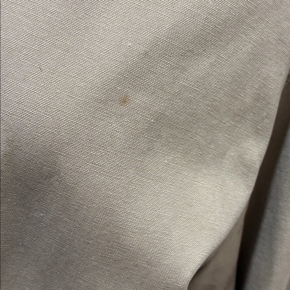 L.L. Bean Tan Cotton-Blend Field Jacket with Brown Corduroy Trim - Picture 4 of 8